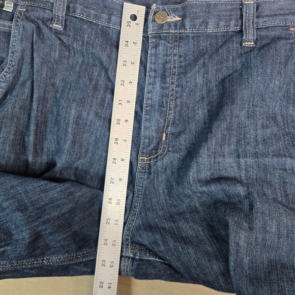 Carhartt FR Flame Resistant Carpenter Jeans Men 40x28 Blue Denim CAT 2 NFPA 2112 - Picture 5 of 10